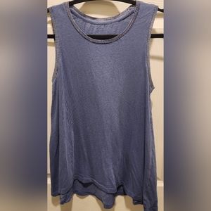 Kaari Blue Tank Top